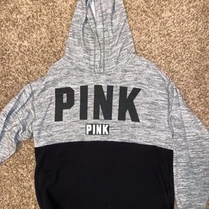 PINK hoodie with side pockets